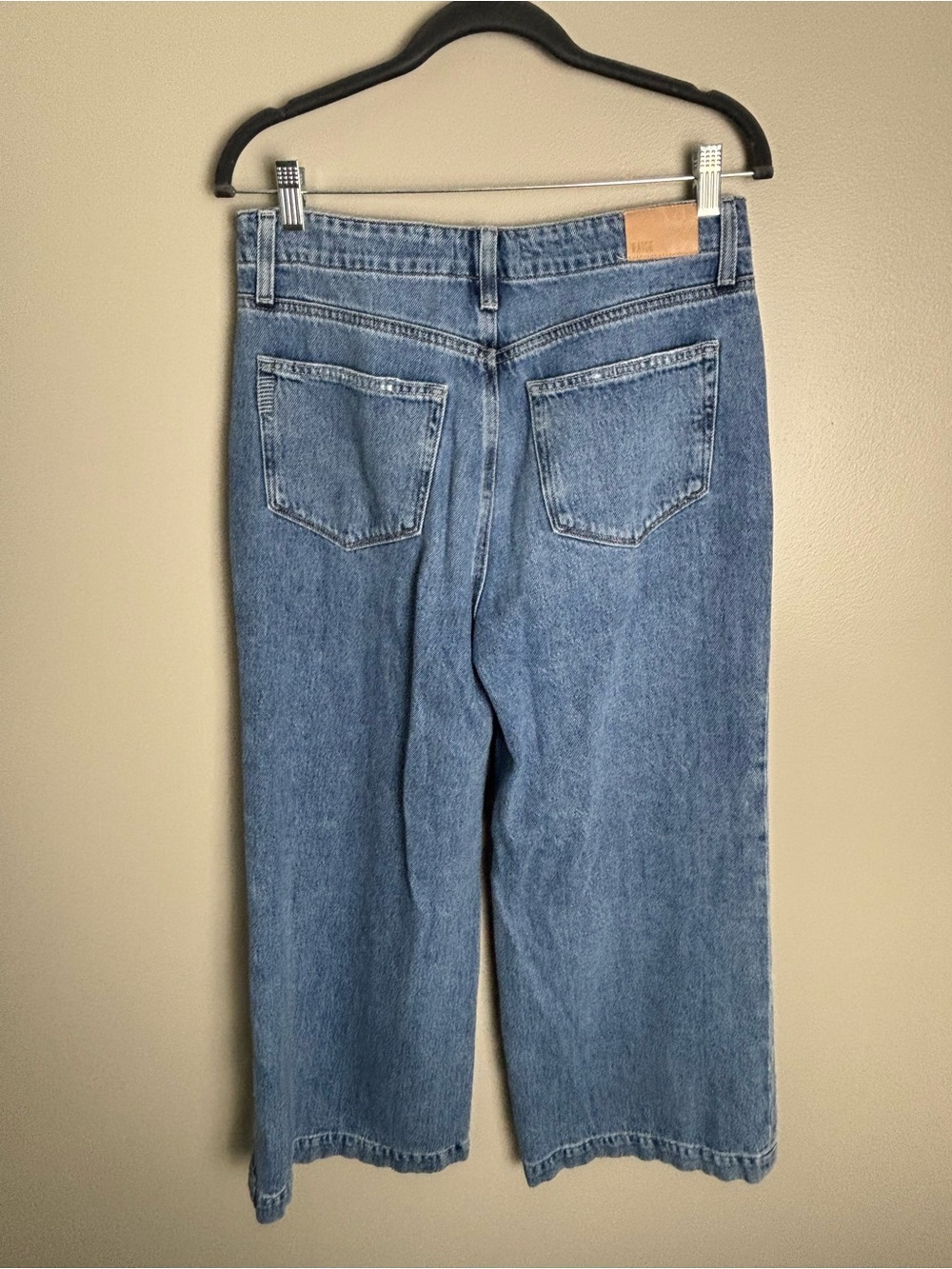 PAIGE Zoey Denim Wide-Leg Drawstring High Rise Relaxed Fit Jeans  Size 29 - Picture 14 of 17